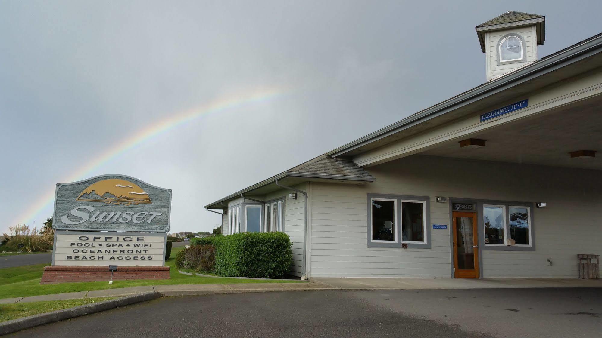 Sunset Oceanfront Lodging Bandon Dış mekan fotoğraf